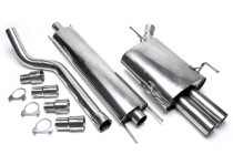 Opel Corsa C Corsa-C  2000-2009 Rostfritt Sportavgassystem Catback TA Technix